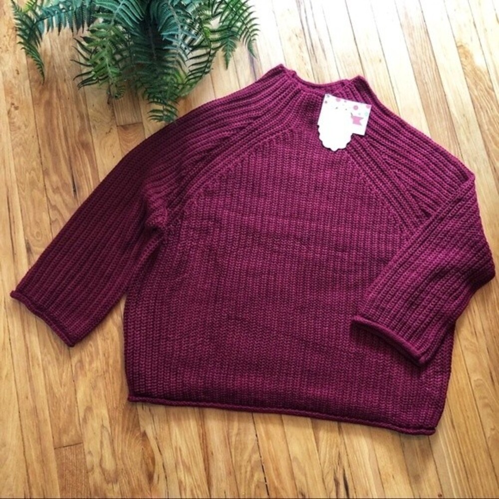 Chunky oversized sweater